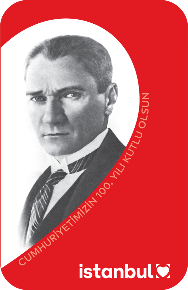 Istanbulkart 100. Yıl Özel